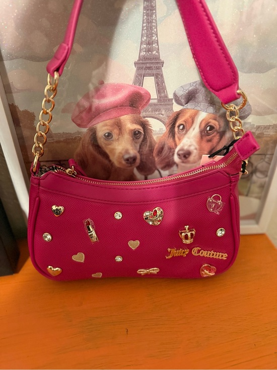 Juicy Couture Handbags - Juicy Couture Turn On The Charm Shoulder Bag NWT